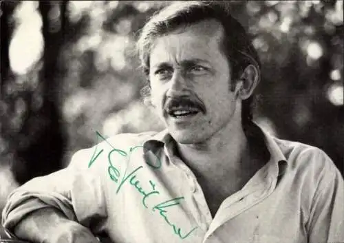 Ak Schauspieler Tilo Prückner, Portrait, Autogramm