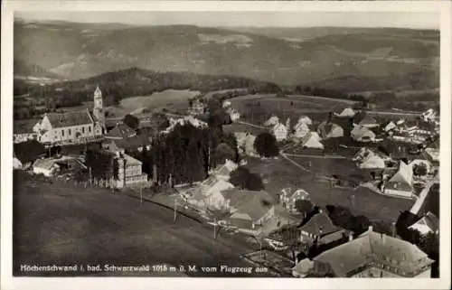 Ak Höchenschwand im Schwarzwald, Fliegeraufnahme