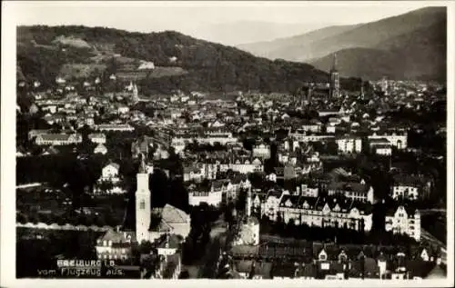 Ak Freiburg im Breisgau, Stadtteilansicht, Fliegeraufnahme