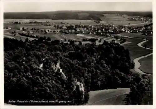 Ak Hornstein Bingen in Hohenzollern Landkreis Sigmaringen, Fliegeraufnahme