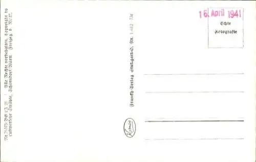 Ak Waiblingen in Württemberg, Fliegeraufnahme