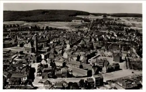 Ak Völklingen im Saarland, Fliegeraufnahme