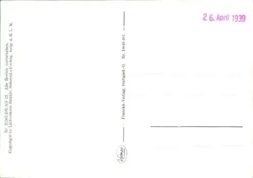 Ak Fulda in Hessen, Fliegeraufnahme