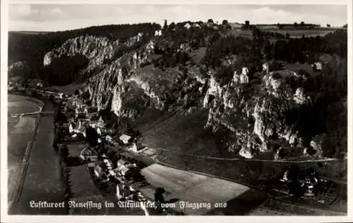 Ak Neuessing Essing im Altmühltal, Fliegeraufnahme