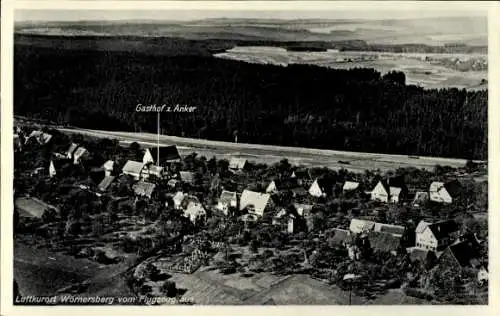 Ak Wörnersberg im Nordschwarzwald, Fliegeraufnahme, Gasthof zum Anker