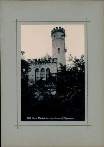 Foto Hann. Münden in Niedersachsen, Aussichtsturm, Tillyschanze