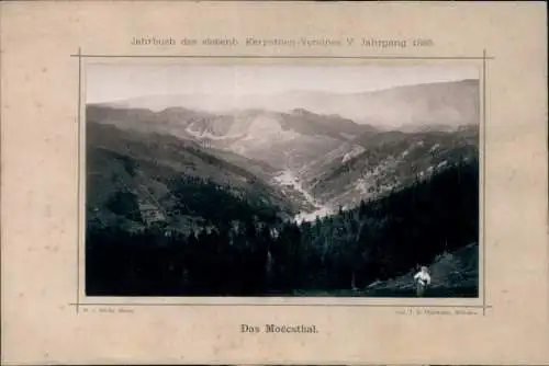 Foto Ungarn, Moecsthal, Jahrbuch des siebenbürgischen Karpathen-Vereins, V. Jahrgang 1885