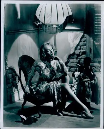 Foto Schauspielerin Marlene Dietrich, Porträt