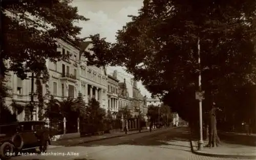 Ak Aachen in Nordrhein Westfalen, Monheims-Allee