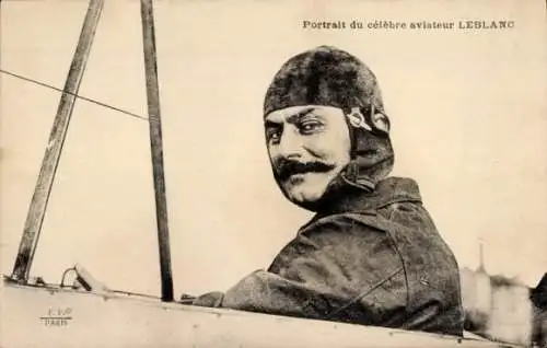 Ak Aviation, Aviateur Leblanc, Portrait