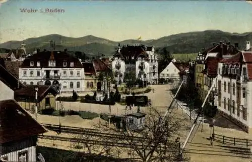 Ak Wehr in Baden, Gesamtansicht