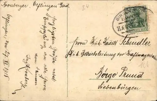 Ak Wehr in Baden, Gesamtansicht