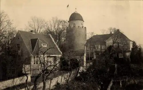 Foto Ak Lenzen an der Elbe Prignitz, Burg Lenzen