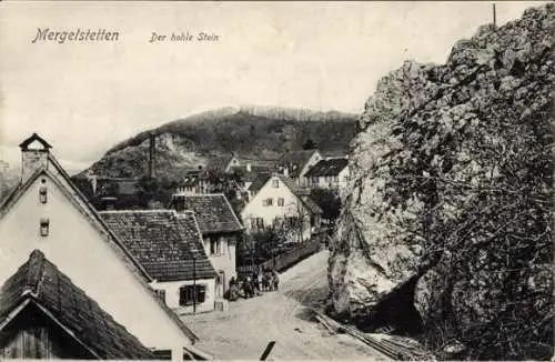 Ak Mergelstetten Heidenheim an der Brenz, Hohler Stein