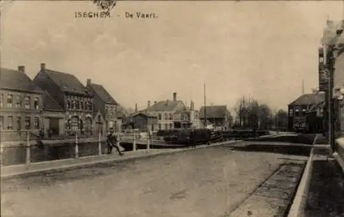 Ak Izegem Iseghem Westflandern, De Vaart