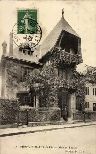 Ak Trouville sur Mer Calvados, Maison Louise