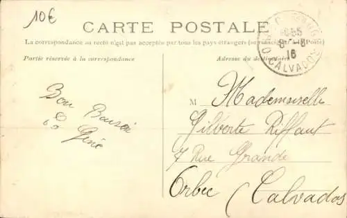 Ak Trouville sur Mer Calvados, Maison Louise