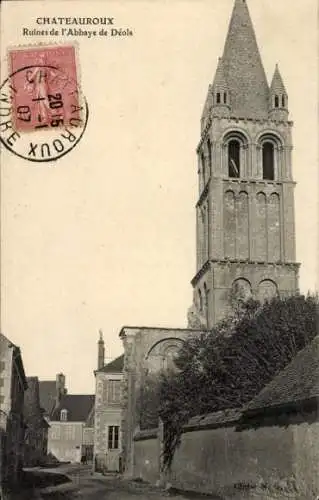 Ak Châteauroux Indre, Ruines de l'Abbaye de Deols