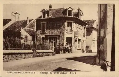 Ak Reuil-en-Brie, Auberge du Petit-Cochon