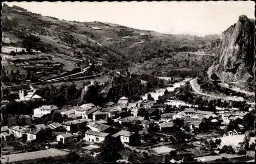 Ak Langeac Haute Loire, Panorama, Prades