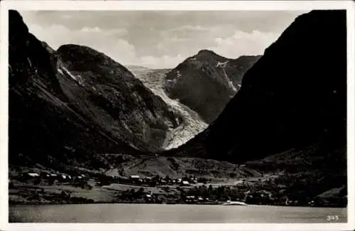 Ak Norwegen, Sundalgletscher im Maurangerfjord