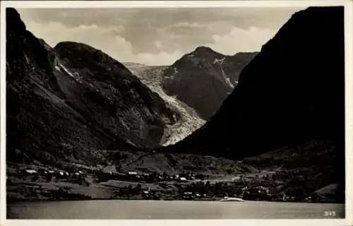 Ak Norwegen, Sundalgletscher im Maurangerfjord