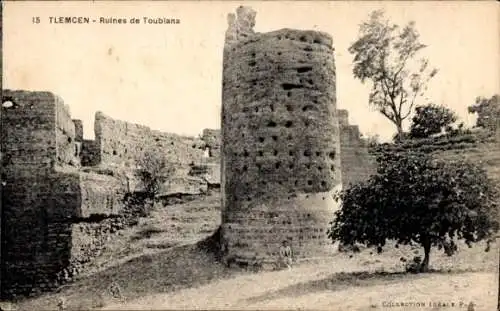 Ak Tlemcen Algerien, Ruinen von Toublana