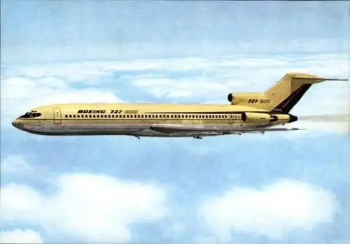 Ak Passagierflugzeug Boeing 727 200, Turbinenluftstrahlverkehrsflugzeug