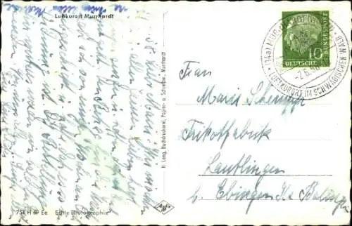 Ak Murrhardt in Württemberg, Panorama