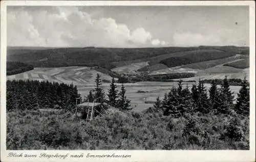 Ak Emmerzhausen im Westerwald, Stegskopf