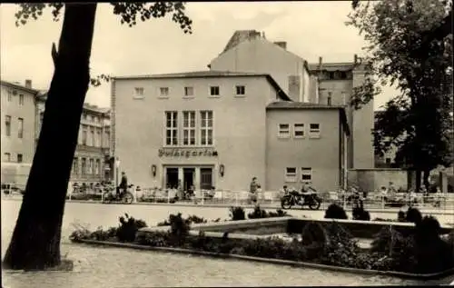 Ak Nauen im Havelland, Volksgarten