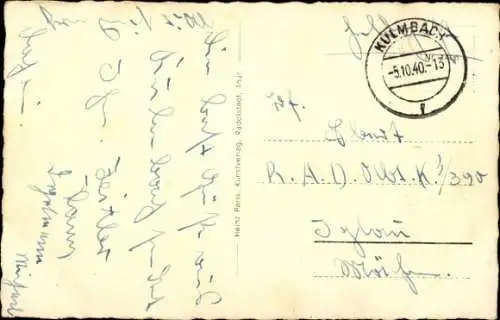 Ak Kulmbach in Oberfranken, Gesamtansicht, Plassenburg