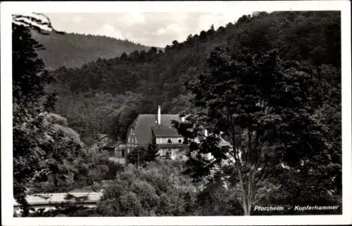 Ak Pforzheim im Schwarzwald, Kupferhammer