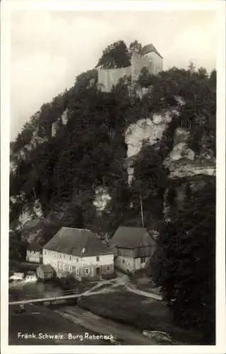 Ak Rabeneck Waischenfeld in der Fränkischen Schweiz Bayern, Burg Rabeneck