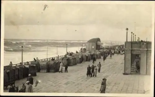 Foto Ak Hörnum auf Sylt Nordfriesland, Promenade