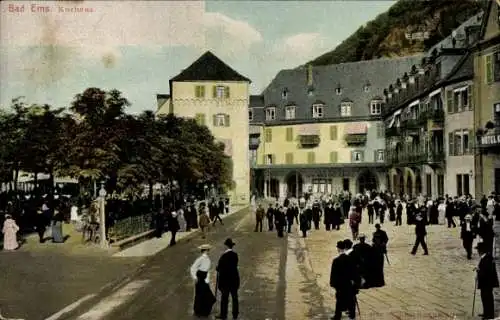 Ak Bad Ems an der Lahn, Hotel Königliches Kurhaus