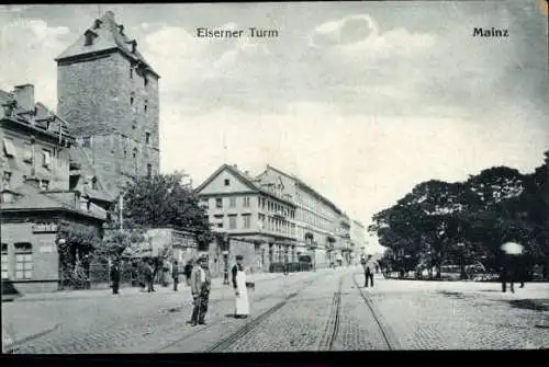 Ak Mainz am Rhein, Eiserner Turm