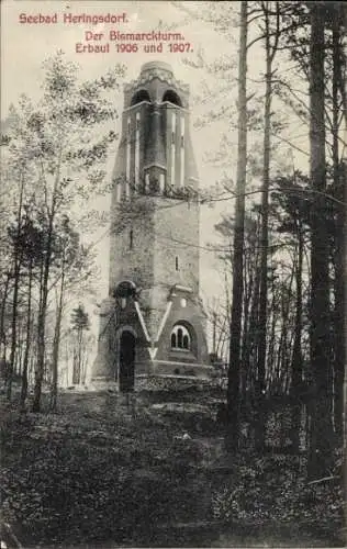 Ak Ostseebad Heringsdorf auf Usedom, Bismarckturm