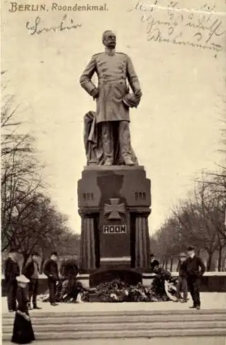 Ak Berlin Tiergarten, Roondenkmal