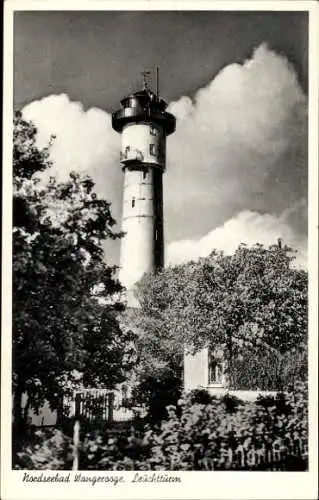 Ak Nordseebad Wangerooge in Ostfriesland, Leuchtturm