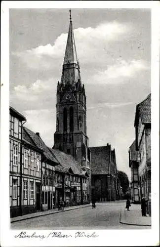 Ak Nienburg an der Weser, Kirche