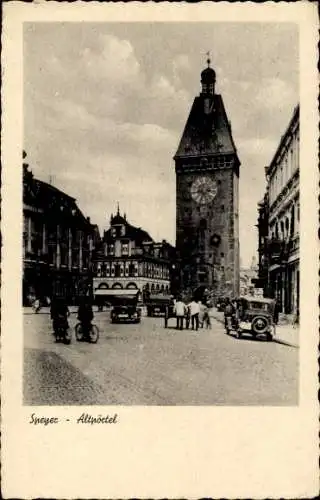 Ak Speyer am Rhein, Altpörtel