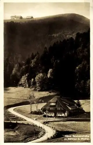 Ak Aitern im badischen Schwarzwald, Neue Belchenstraße, Belchen, Belchenhaus, Gasthaus