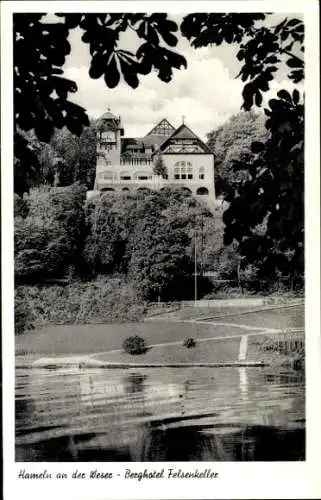 Ak Hameln an der Weser Niedersachsen, Berghotel Felsenkeller