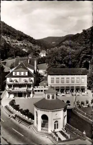 Ak Bad Peterstal Griesbach im Schwarzwald Baden, Kurhaus, Sanatarium, Sophienbrunnen