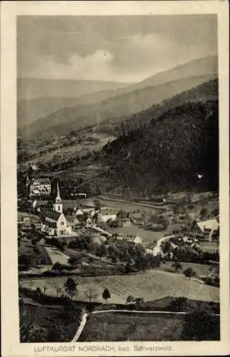 Ak Nordrach im Schwarzwald Baden, Panorama