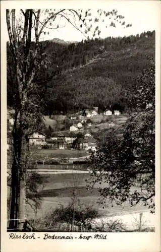 Foto Ak Riesloch Bodenmais in Niederbayern, Teilansicht