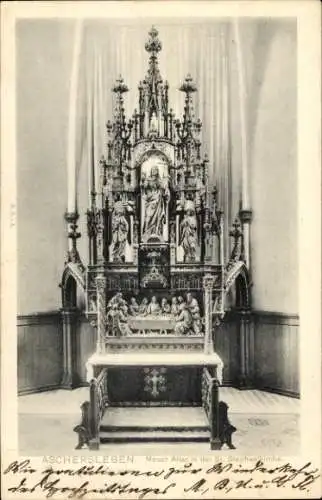 Ak Aschersleben im Salzlandkreis, St. Stephanikirche, Neuer Altar