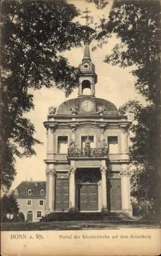 Ak Bonn am Rhein, Portal der Klosterkirche auf dem Kreuzberg