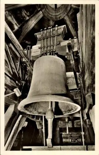 Ak Freiburg im Breisgau, Münsterturm, Hosanna-Glocke